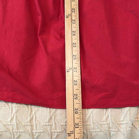 Red Ruffle Collar Blouse - Picture 10 of 10